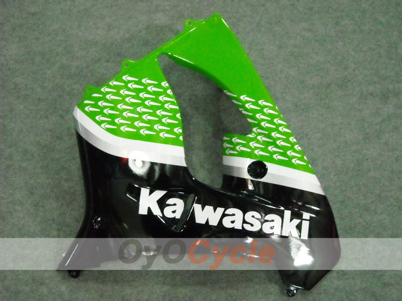 Fairing kit for 00-01 NINJA ZX-9R - Green, Black - Nakano