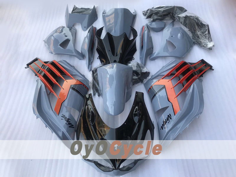 Injection Fairing kit for 12-25 NINJA ZX-14R - Red, Grey - Others #OYO87914623 Main image