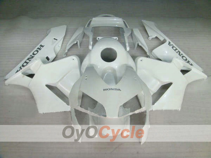 Injection Fairing kit for 03-04 CBR600RR - White - Factory Style #OYO87900226 Main image