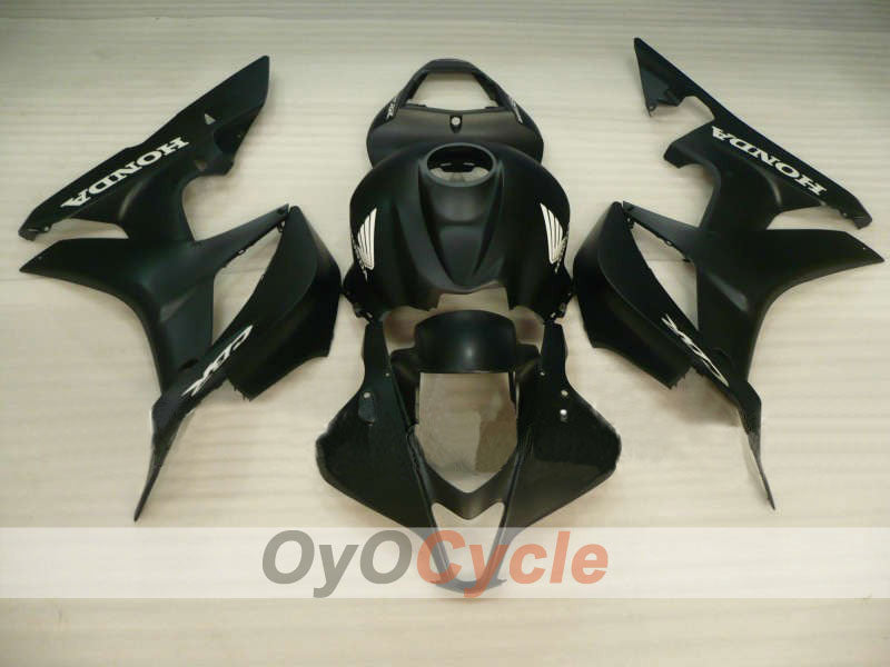 Injection Fairing kit for 07-08 CBR600RR - Black, Matte - Factory Style #OYO87900391 Main image