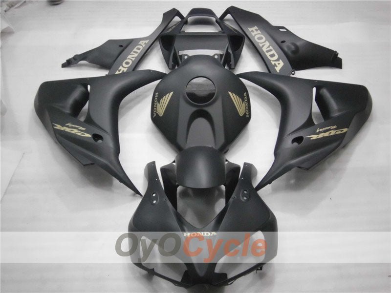 Injection Fairing kit for 06-07 CBR1000RR - Black, Matte - Factory Style #OYO87900628 Main image