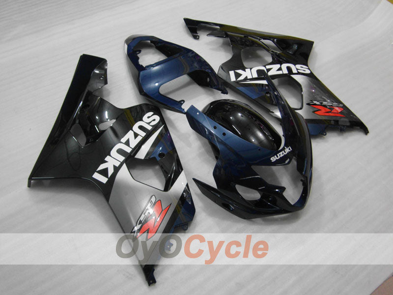 Injection Fairing kit for 04-05 GSXR600 - Black, Grey - Factory Style #OYO87901210 Secondary image