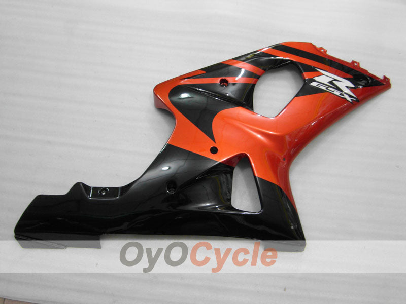 Injection Fairing kit for 01-03 GSX R600 - Orange, Black - Factory Style #OYO87905121