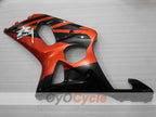 Injection Fairing kit for 01-03 GSX R600 - Orange, Black - Factory Style #OYO87905121