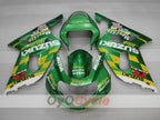 Injection Fairing kit for 00-03 GSX R750 - Green - MOTUL #OYO87905143