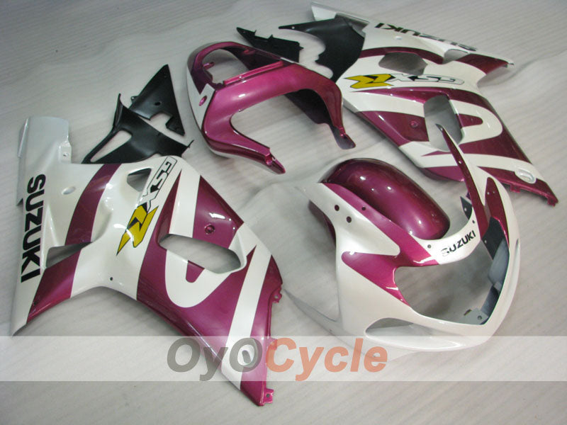Injection Fairing kit for 00-02 GSX R1000 - Purple, White - Factory Style #OYO87905209 Main image