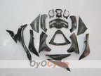 Injection Fairing kit for 07-08 NINJA ZX-6R - White, Black - Monster #OYO87901947