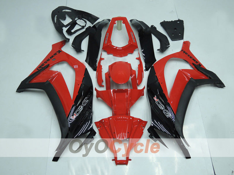 Injection Fairing kit for 11-15 NINJA ZX-10R - Red, Black - Factory Style #OYO87903131