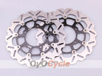 Brake Discs for 06-07 Suzuki GSXR750 #OYO87903443