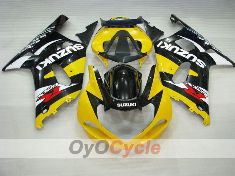Injection Fairing kit for 00-02 GSX R1000 - Yellow, Black - MOTUL #OYO87905207 Secondary image