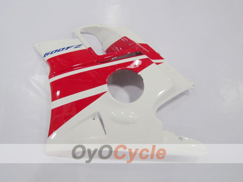Fairing kit for 91-94 Honda CBR600 F2 - Red, White - Factory Style #OYO87903056