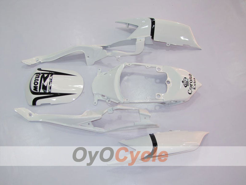 Injection Fairing kit for 08-10 GSX R750 - White, Black - Corona #OYO87901377 Secondary image