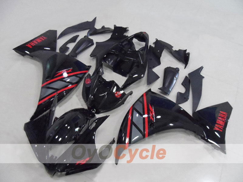 Injection Fairing kit for 12-14 YZF-R1 - Red, Black - Factory Style #OYO87903178