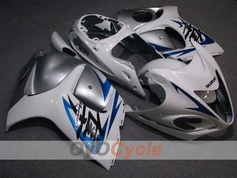 Injection Fairing kit for 08-20 GSXR1300 Hayabusa - White, Silver - Factory Style #OYO87902667