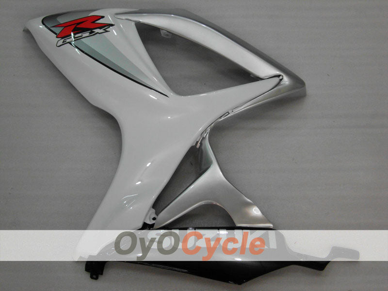 Injection Fairing kit for 06-07 GSX R600 - White, Silver - Factory Style #OYO87901523