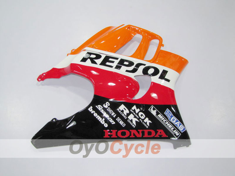 Injection Fairing kit for 95-96 CBR600F3 - Orange, Black - MICHELIN, Repsol #OYO87902854