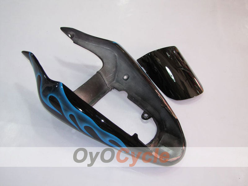 Injection Fairing kit for 00-03 GSX R750 - Blue, Black - Flame #OYO87901046
