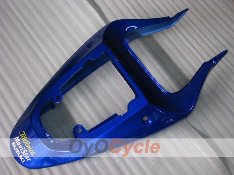 Injection Fairing kit for 00-03 GSX R750 - Blue - MOTUL #OYO87905138