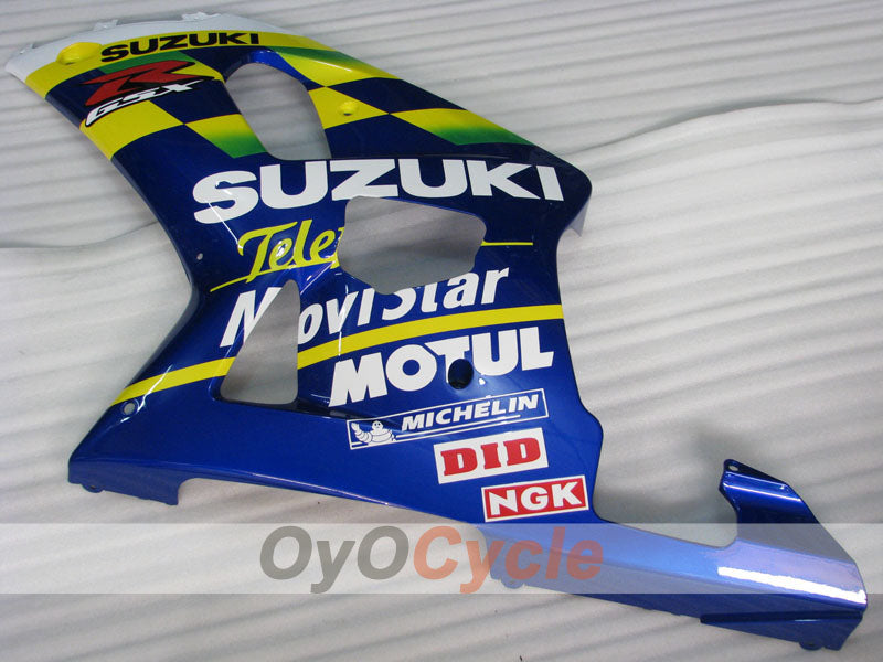 Injection Fairing kit for 00-02 GSX R1000 - Blue - MOTUL #OYO87905184