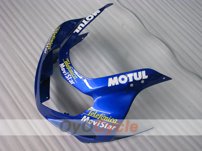 Injection Fairing kit for 00-02 GSX R1000 - Blue - MOTUL #OYO87905184