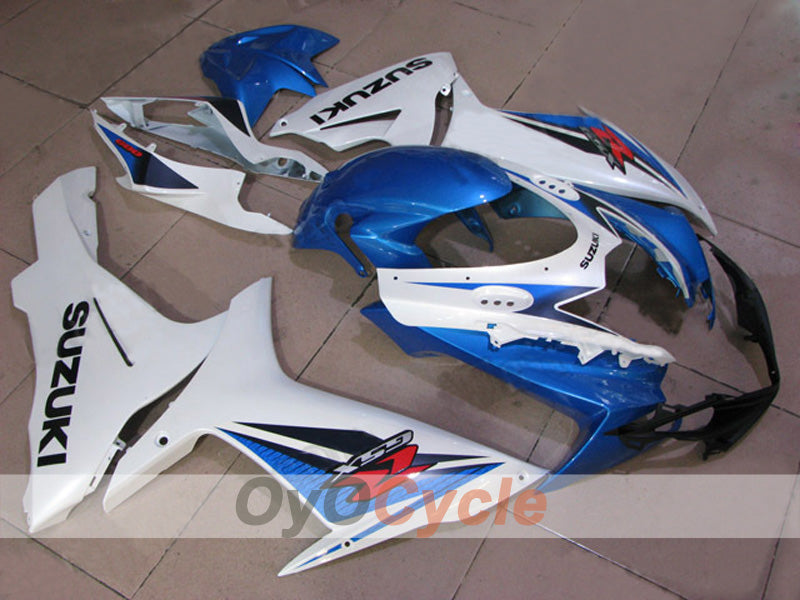 Injection Fairing kit for 11-26 GSX R600 - Blue, White, Matte - Factory Style #OYO87903216