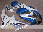 Injection Fairing kit for 11-26 GSX R600 - Blue, White, Matte - Factory Style #OYO87903216