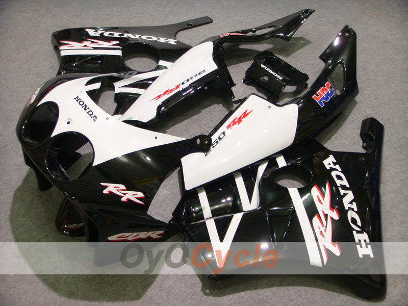 Injection Fairing kit for 90-94 CBR250RR - White, Black - Fireblade #OYO87902939 Main image