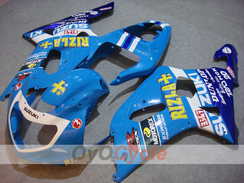 Injection Fairing kit for 00-02 GSX R1000 - Blue - Rizla+ #OYO87901802 Main image