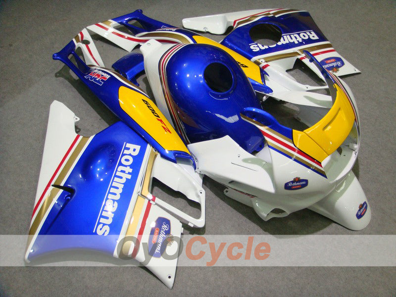 Fairing kit for 91-94 Honda CBR600 F2 - Blue, White - Rothmans #OYO87903109 Main image