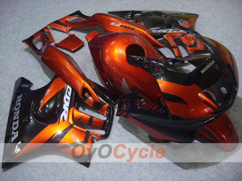 Injection Fairing kit for 95-96 CBR600F3 - Orange, Black - Factory Style #OYO87902767