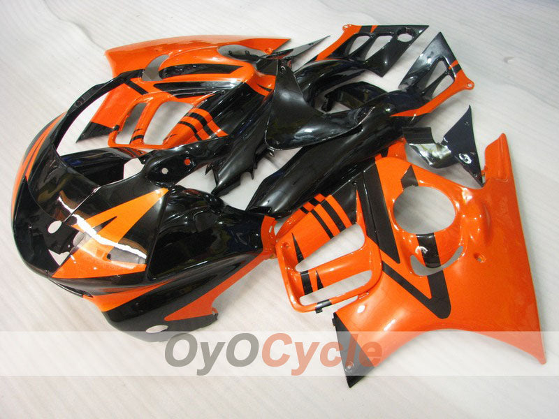 Injection Fairing kit for 95-96 CBR600F3 - Orange, Black - Factory Style #OYO87902769 Main image
