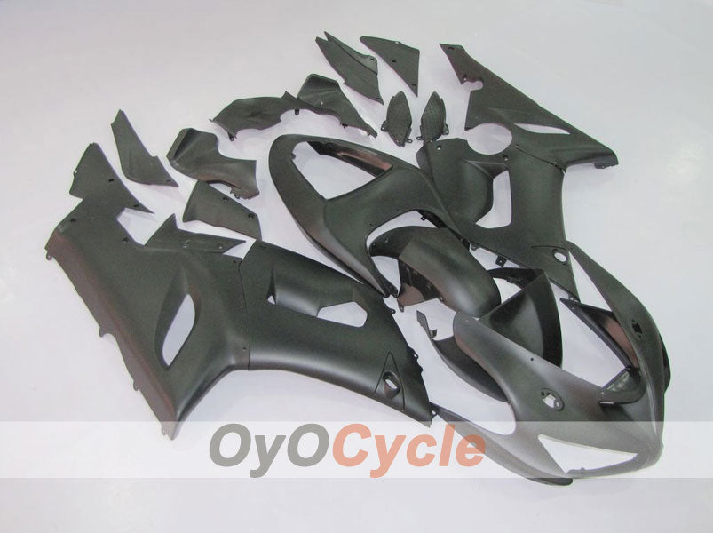 Injection Fairing kit for 05-06 NINJA ZX-6R - Black, Matte - Factory Style #OYO87901825 Main image
