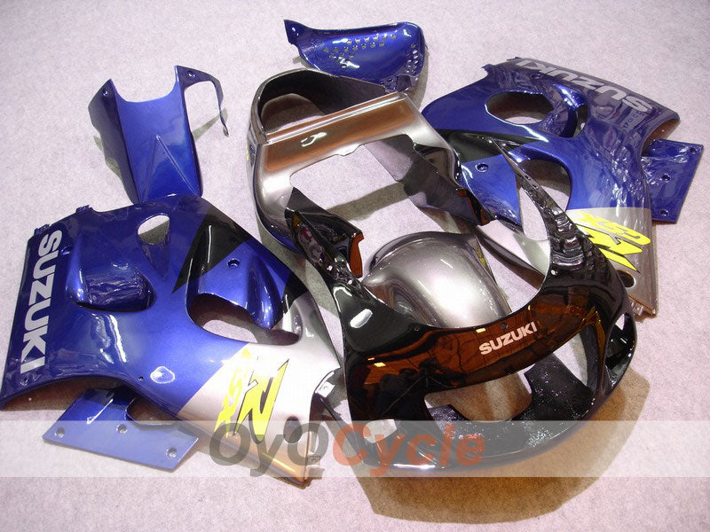 Fairing kit for 96-99 Suzuki GSXR750 - Blue, Black - Factory Style #OYO87902999 Main image