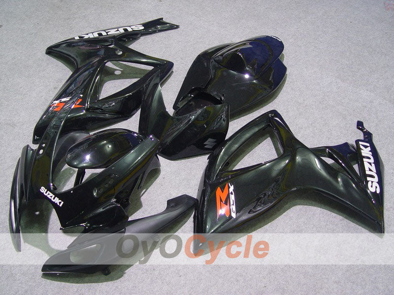 Injection Fairing kit for 06-07 GSX R750 - Black - Factory Style #OYO87901343 Main image