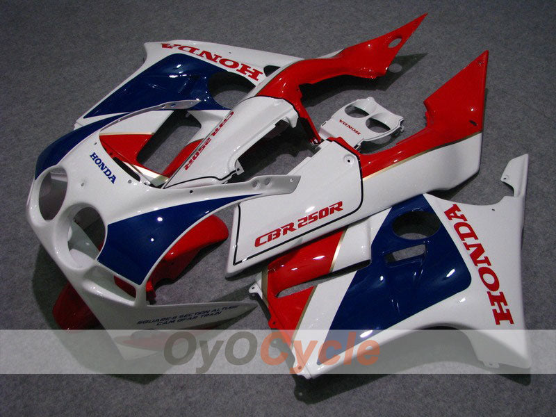 Injection Fairing kit for 88-89 CBR250RR - Red, Blue - Factory Style #OYO87902901 Main image