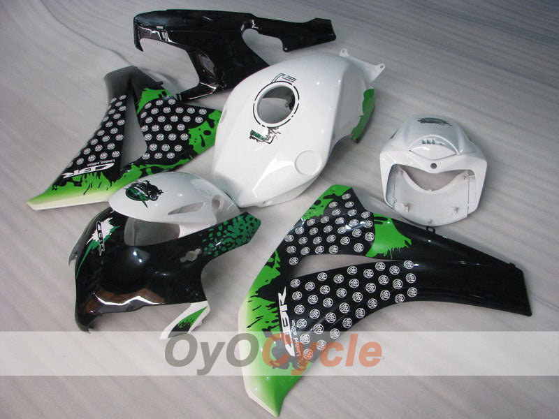 Injection Fairing kit for 08-11 CBR1000RR - White, Black - Factory Style #OYO87900713 Main image