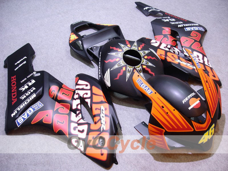 Injection Fairing kit for 04-05 CBR1000RR - Orange, Black, Matte - Rossi #OYO87900539