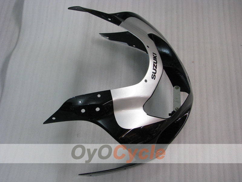 Injection Fairing kit for 01-03 GSX R600 - Red, Silver - Factory Style #OYO87905125