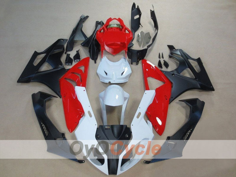 Injection Fairing kit for 09-14 BMW S1000RR - White, Black - Factory Style #OYO87902388 Main image