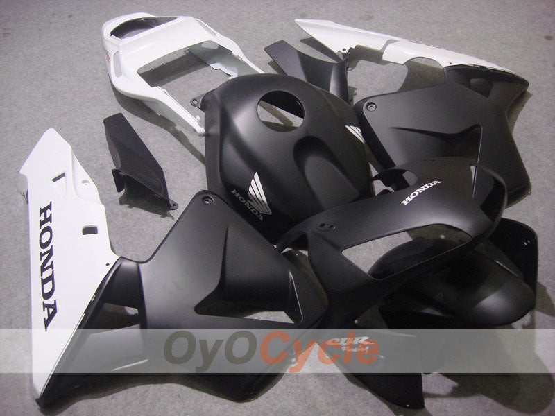 Injection Fairing kit for 03-04 CBR600RR - White, Black, Matte - Factory Style #OYO87902570