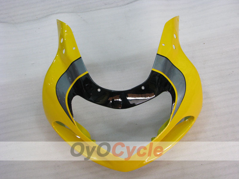 Injection Fairing kit for 00-03 GSX R750 - Yellow, Black - Factory Style #OYO87905148