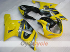 Injection Fairing kit for 00-03 GSX R750 - Yellow, Black - Factory Style #OYO87905148