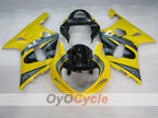 Injection Fairing kit for 00-03 GSX R750 - Yellow, Black - Factory Style #OYO87905148