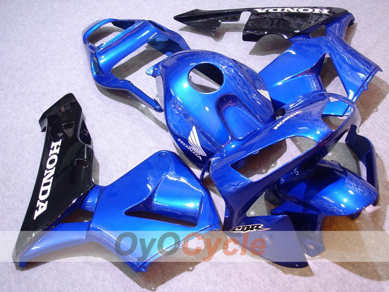 Injection Fairing kit for 03-04 CBR600RR - Blue, Black - Factory Style #OYO87902574 Main image