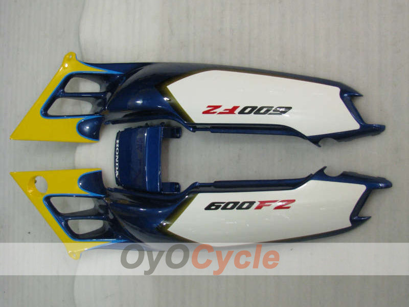 Fairing kit for 91-94 Honda CBR600 F2 - Yellow, Blue - Corona