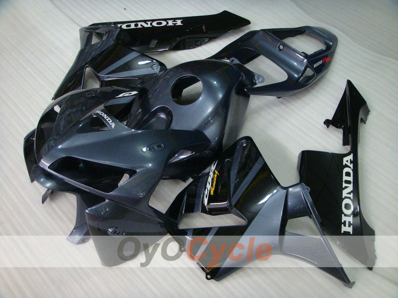 Injection Fairing kit for 05-06 CBR600RR - Black - Factory Style #OYO87900295 Main image