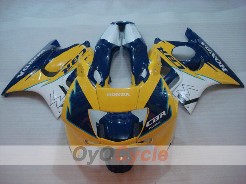 Injection Fairing kit for 95-96 CBR600F3 - Yellow, Blue - Factory Style #OYO87902770 Secondary image
