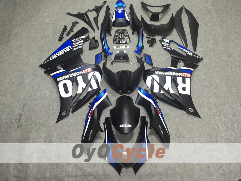 Injection Fairing kit for 17-26 GSX R1000 - Blue, Black, Matte - Others #OYO87914631