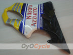 Injection Fairing kit for 01-03 CBR600F4i - Yellow, White - MICHELIN, Nastro Azzurro #OYO87900163