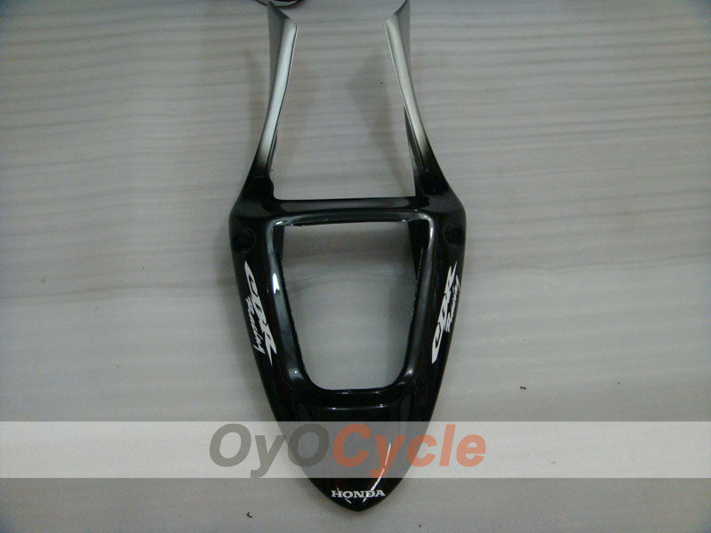 Injection Fairing kit for 01-03 CBR600F4i - Black, Silver - SevenStars #OYO87900193